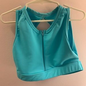 Dancewear solutions Zip-up Dance Bra Top